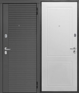 liniya mdf-mdf satin grafit - emalit belyj